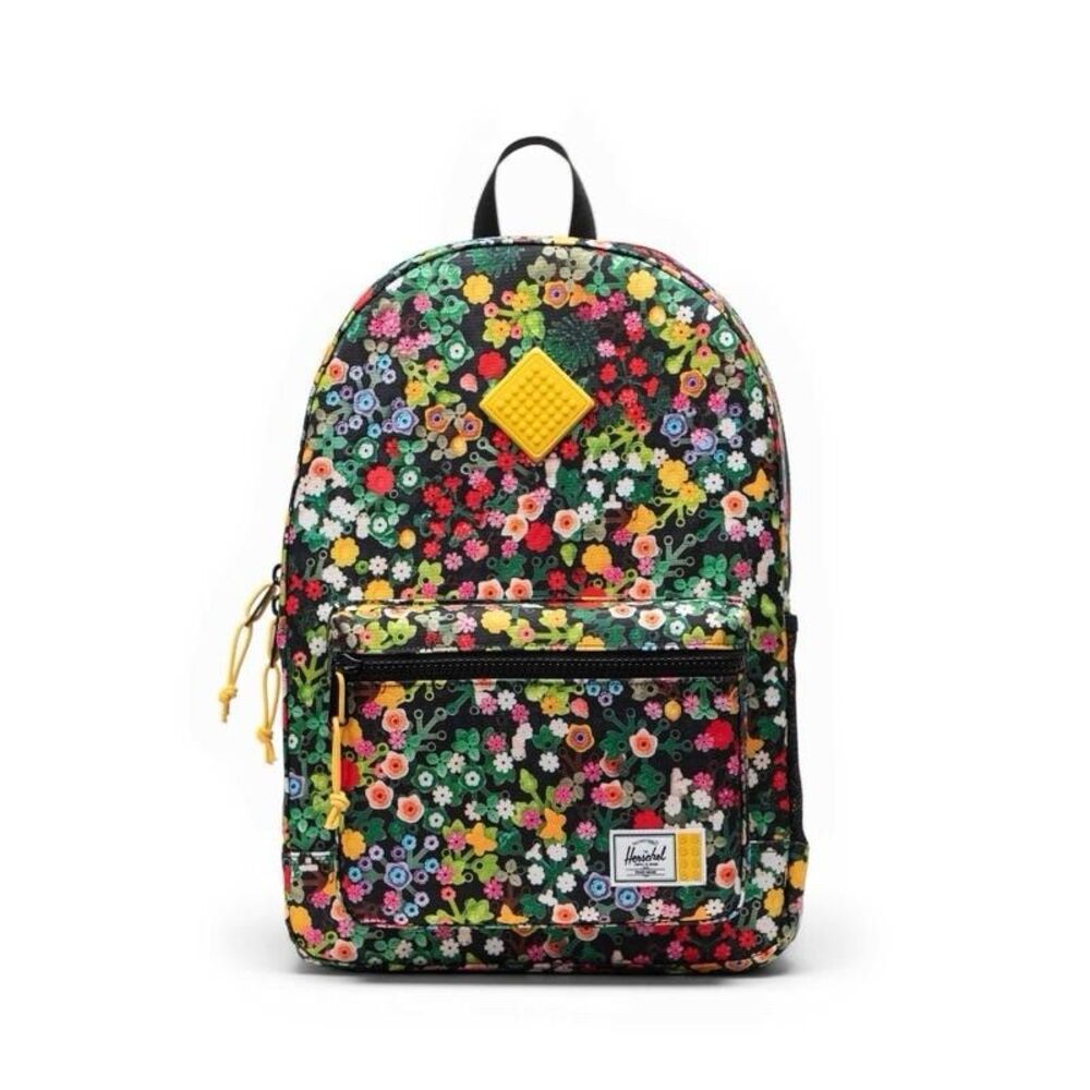 NEW LEGO x Herschel Youth Backpack 26L Scavenger Hunt Meadow Laptop Sleeve